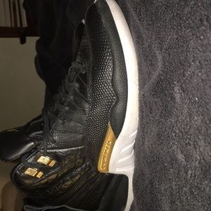 Women’s size 8 Air Jordan’s Xll in “midnight black